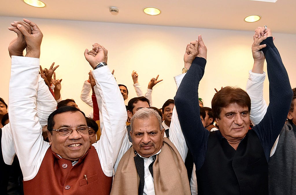 Alliances, manifestos, candidates—busy day in UP  politics