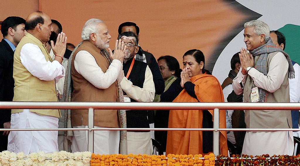 Nervous BJP-RSS seek Uma Bharti’s help in UP; she declines, BJP plans Modi's 3-day sojourn in Varanasi