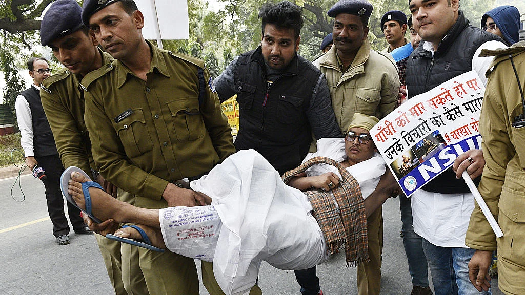 Photo by Mohd Zakir/Hindustan Times via Getty Images