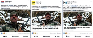 

MHA readying ground for BSF jawan Tej Bahadur Yadav’s dismissal?