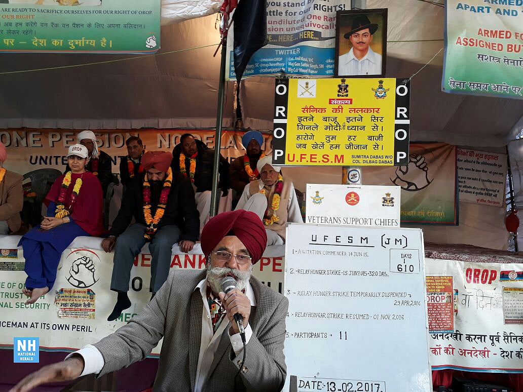 Major General (rtd) Satbir Singh: “What has been given isn’t OROP”