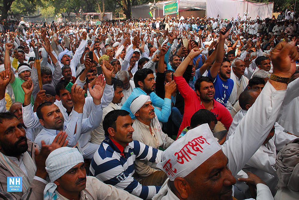 Jats
threaten blockade against Delhi from March 20