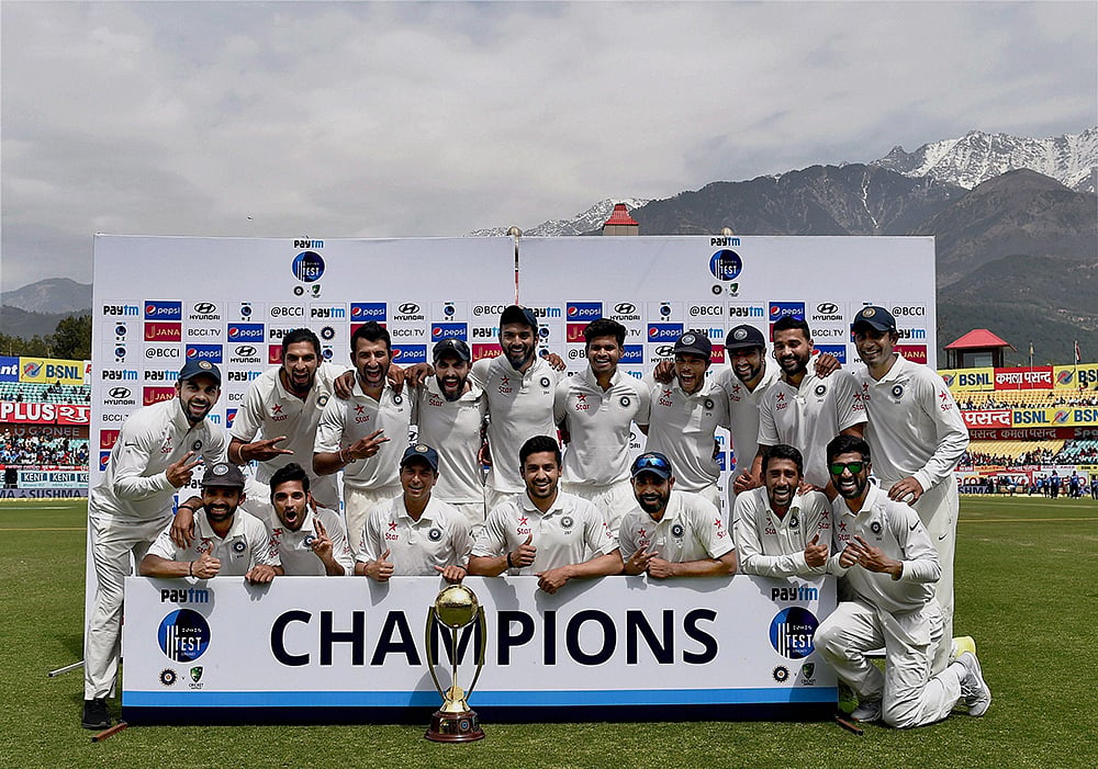 Cricket: India regain Border-Gavaskar Trophy in style