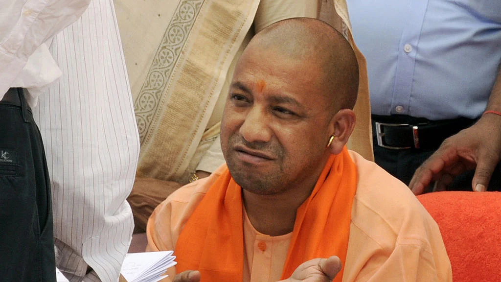 File photo of Uttar Pradesh Chief Minister Yogi Adityanath during the inspection of Gomti River Front on March 27 in Lucknow