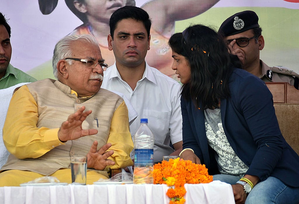 Medal-winning wrestler Sakshi Malik lashes out at Haryana govt