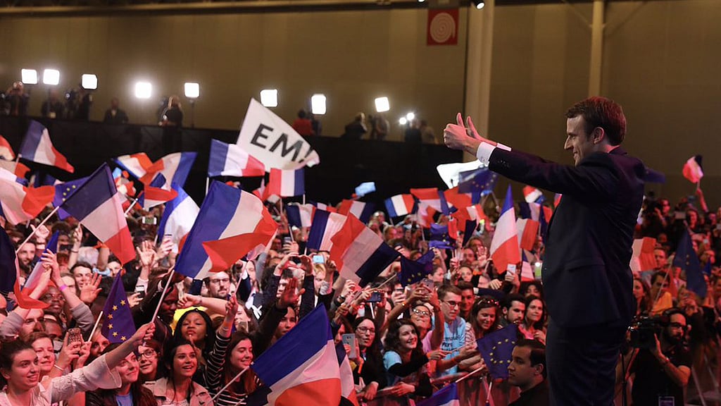 Photo courtesy: Twitter/Emmanuel Macron