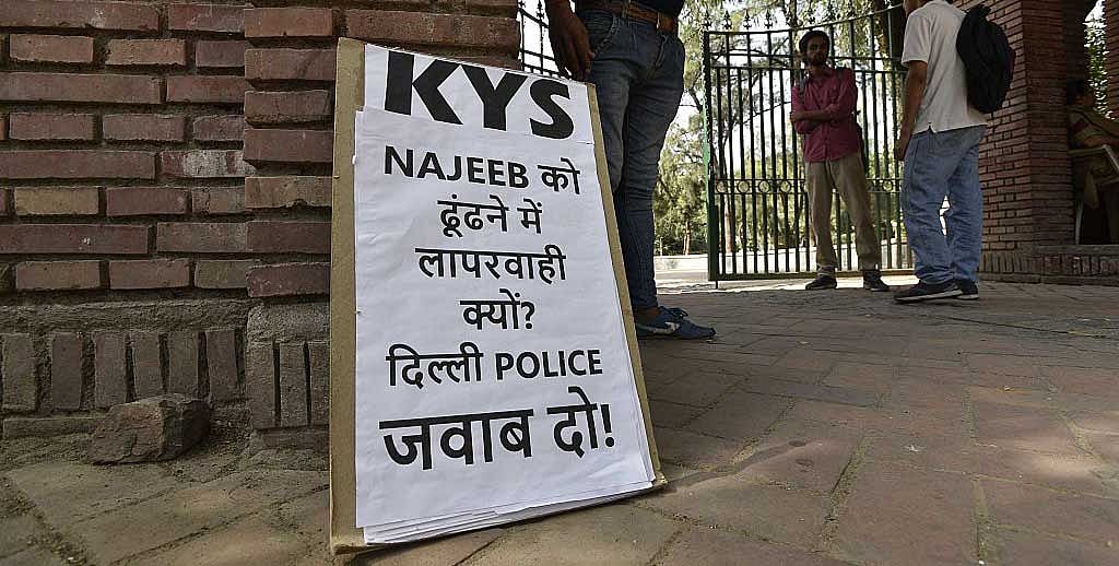 Case of the missing JNU student: Delhi police pulled up 
