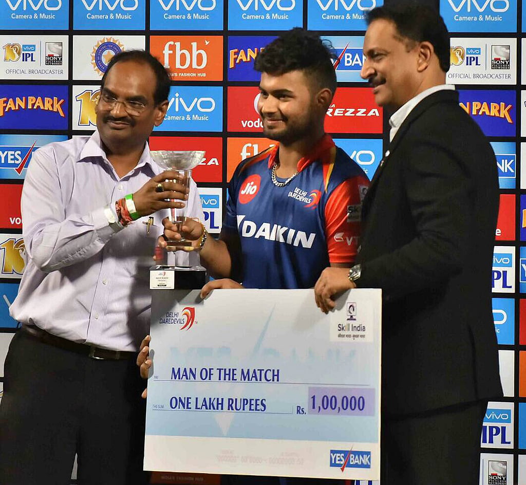 IPL 10: Rishabh Pant’s 97 keeps Delhi’s boat floating