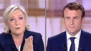 French polls: Macron, Le Pen trade insults in presidential debate