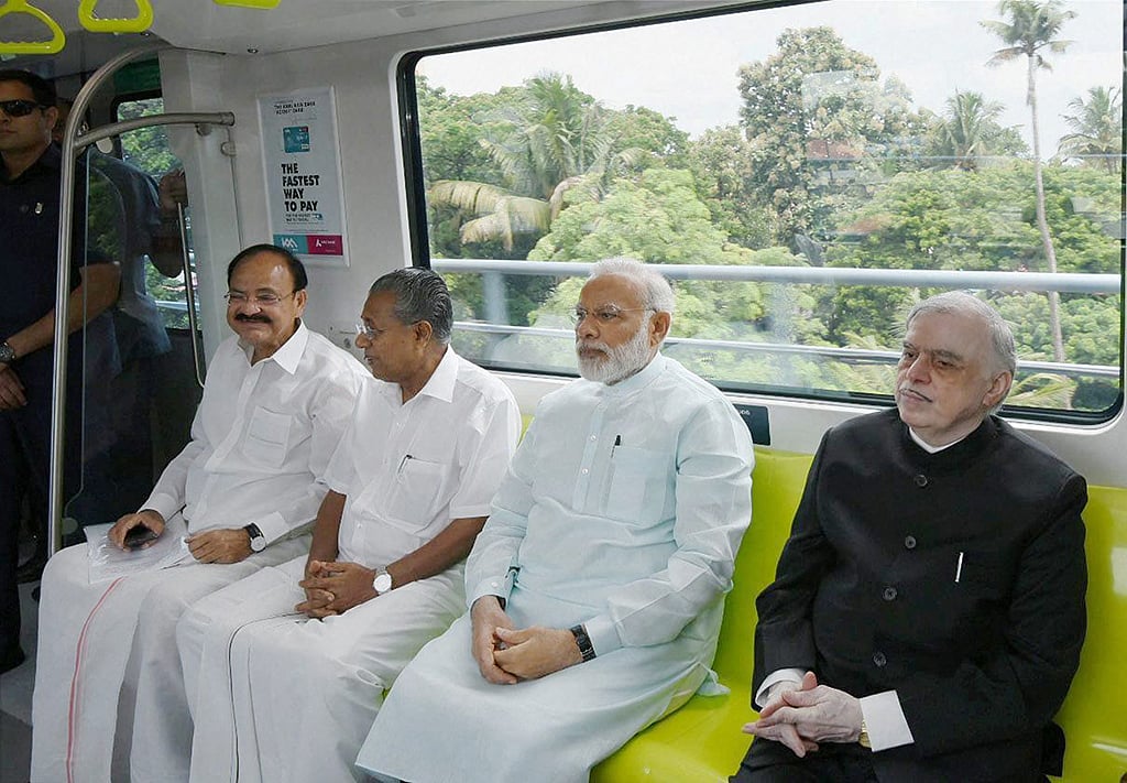 Modi hails UPA’s Kochi Metro project as ‘futuristic infra’ 