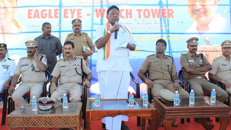 Photo courtesy: Twitter\@CMPuducherry