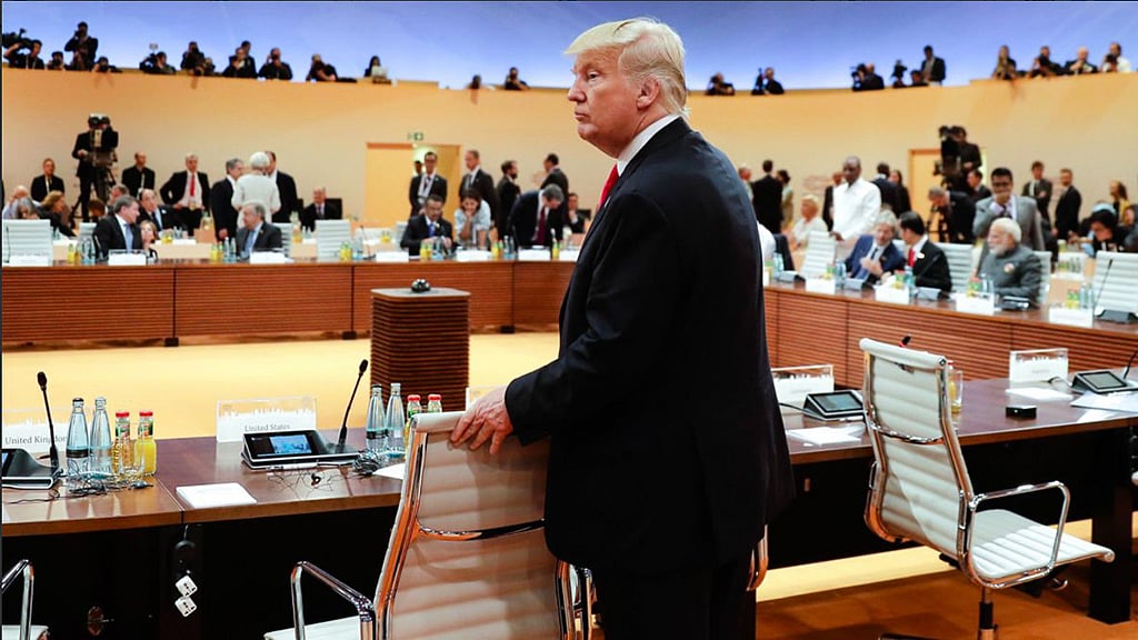 While world blasts Trump, Panagariya rejoices over Modi-Trump talk