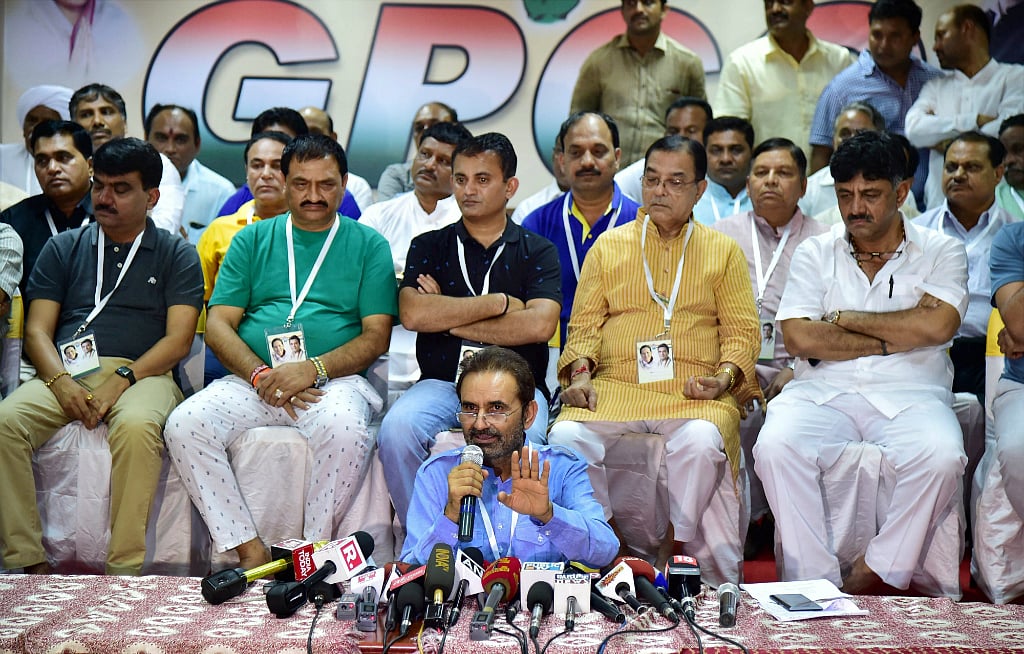 Congress parades MLAs, says BJP tried to bribe them