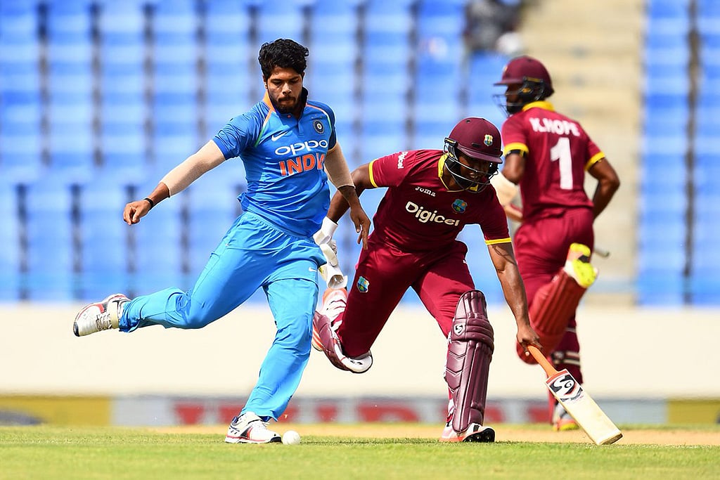 India fails to chase down 189, loses to West Indies