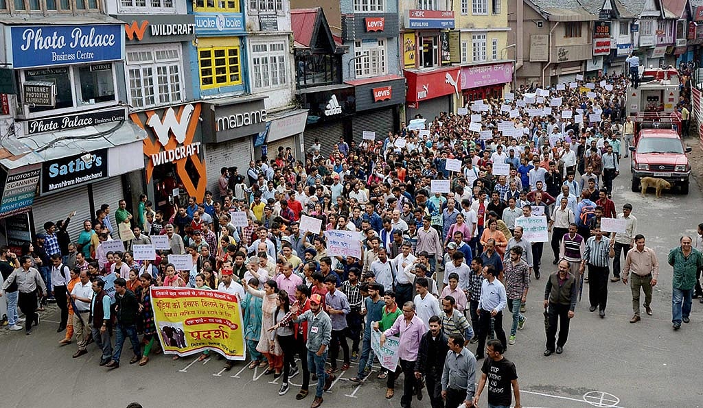 School girl’s rape & murder case drives Shimla into ugly protests