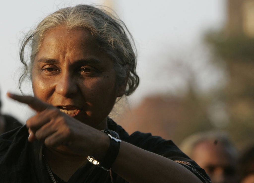 Medha Patkar
arrested along with five others      