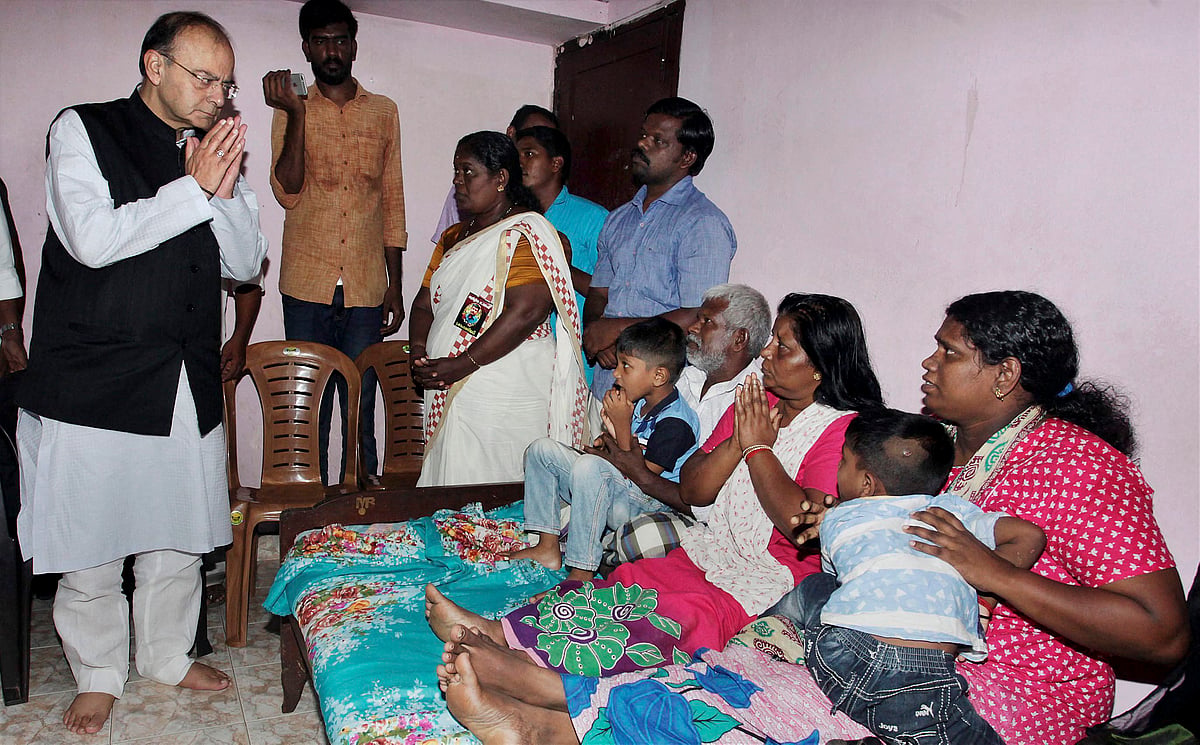 MP asks Jaitley to visit homes of ‘RSS activists killed by RSS’   