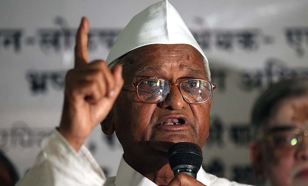 Disappointed with Modi, Lokpal crusader Anna threatens stir in Delhi
