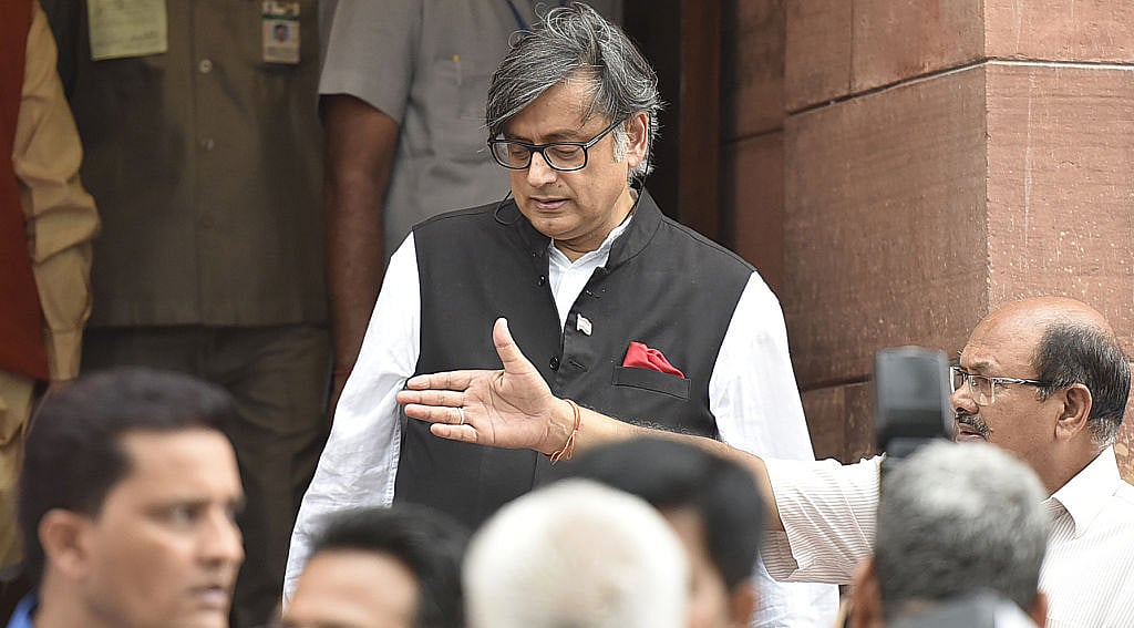 Tharoor in HC to stop TV channel from misreporting wife’s case