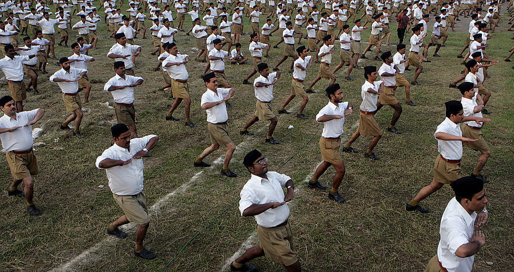 During the Quit India Movement, RSS was in bed with Muslim League