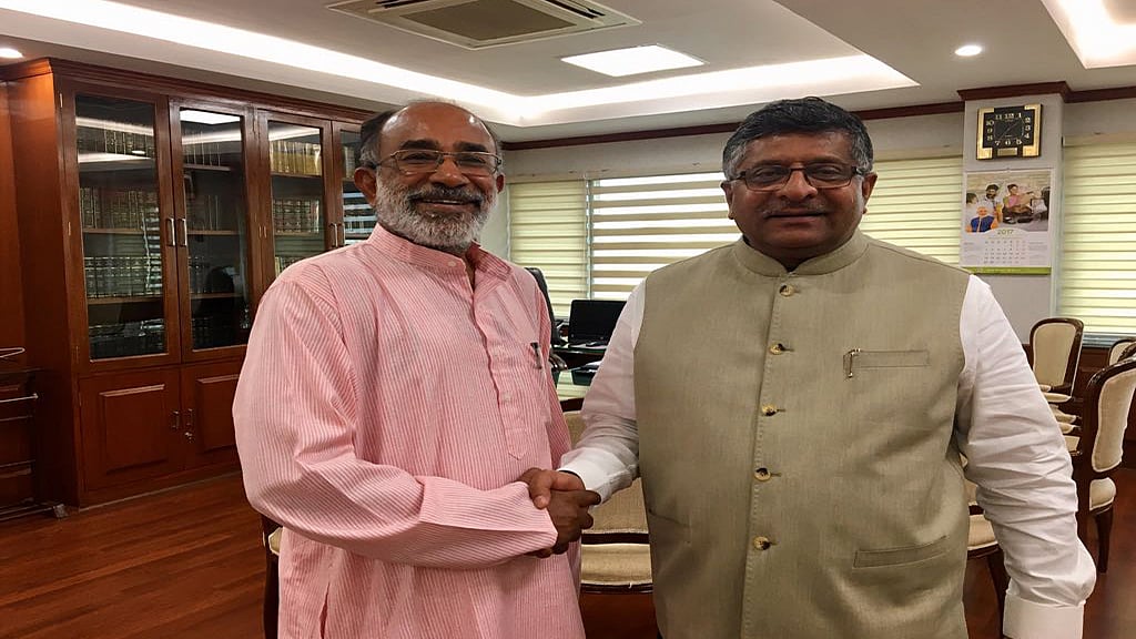 Photo Courtesy: Ravi Shankar Prasad/Twitter