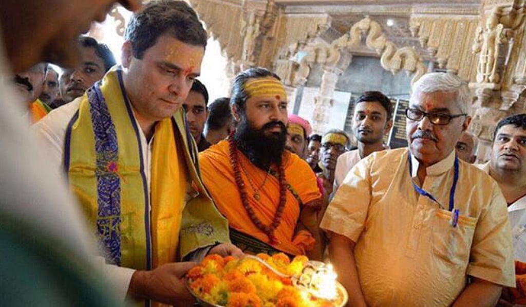 Refused open-jeep roadshow, Rahul’s Gujarat campaign begins with bullock-cart yatra