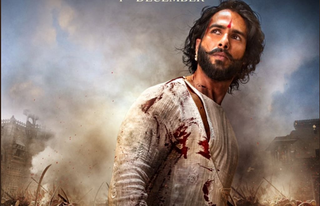 Entertainment: Shahid flaunts warrior look in ‘Padmavati’