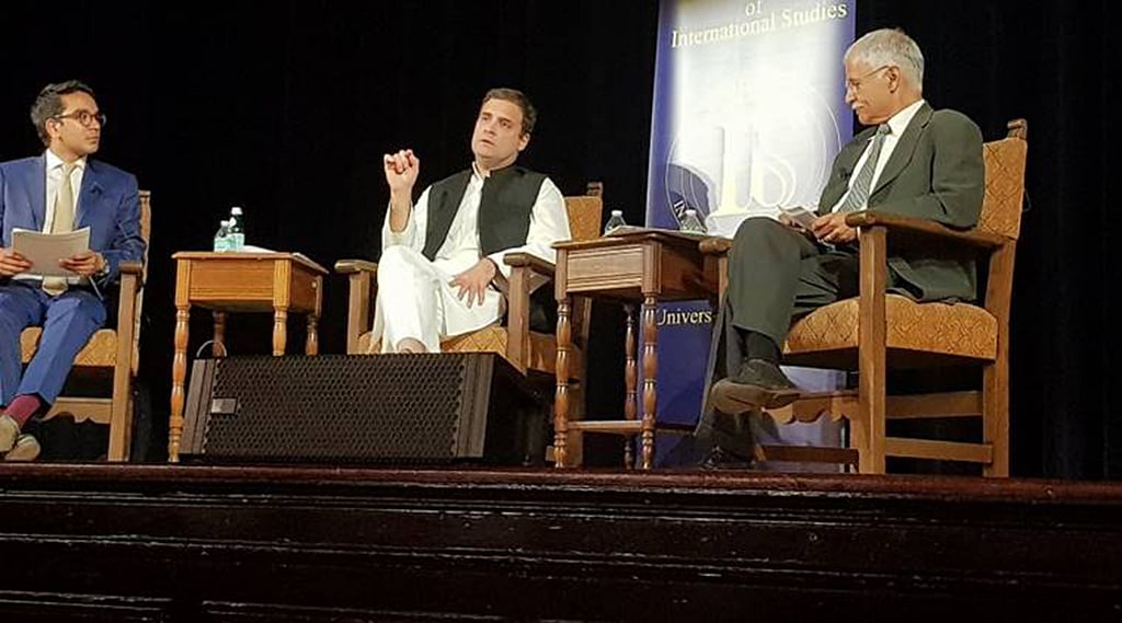 Rahul Gandhi’s UC-Berkeley speech wins hearts on social media, BJP irked