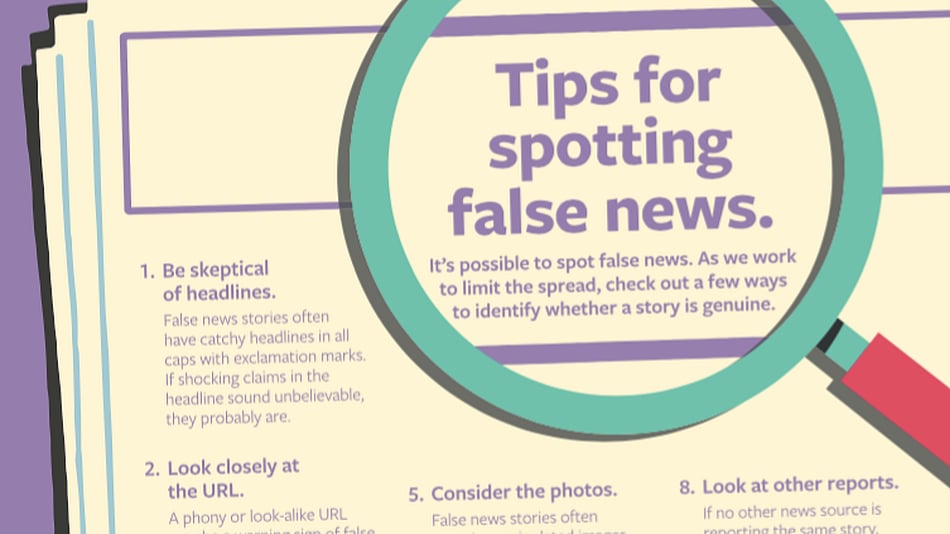 Facebook shifts fake news onus on readers