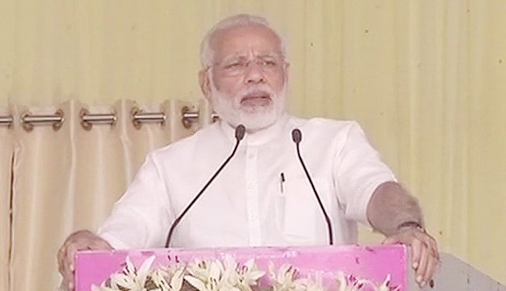 Modi steals Nitish Kumar’s boast on road building