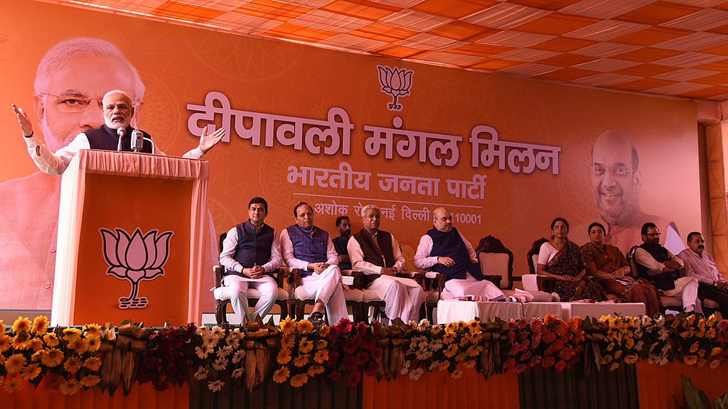 Margdarshak Mandal absent from BJP’s grand Diwali celebration  