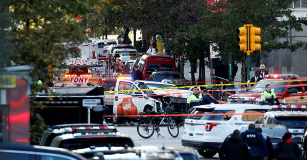 New York attack: Eight killed in ‘act of terror’; suspect arrested 