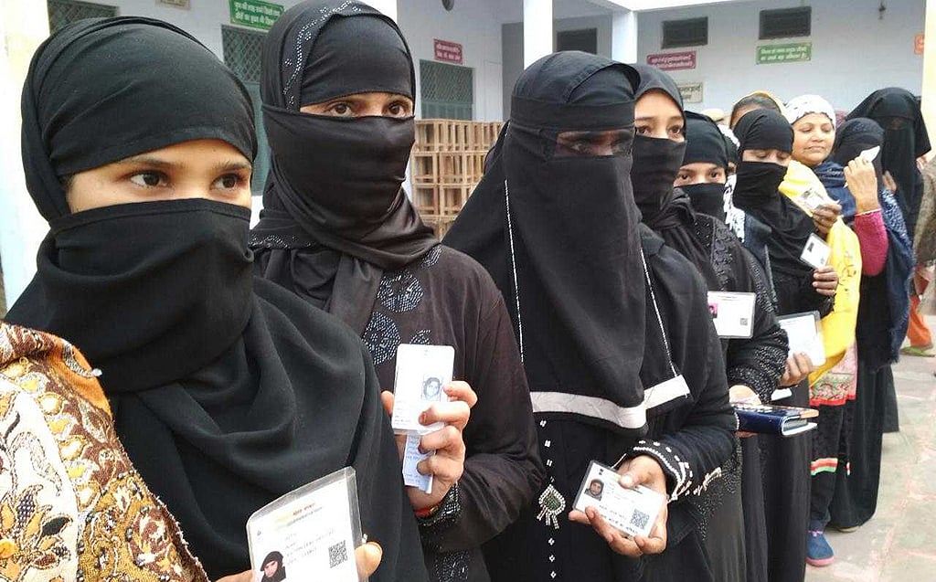 Protest at UP civic polls in Baghpat, Muslim women annoyed