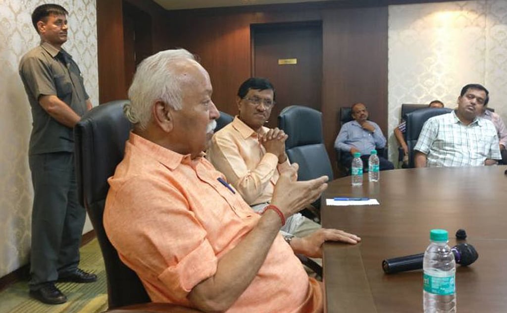 Bhagwat’s associate & Gadkari’s PS Dange under scanner, Congress demands resignation       