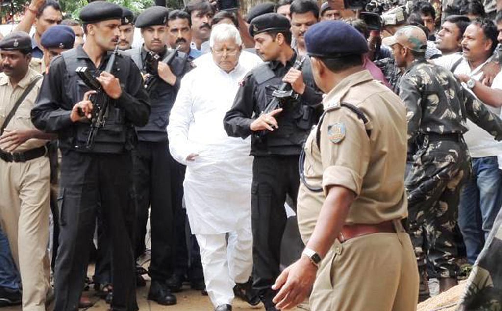No Z+ security for Lalu?