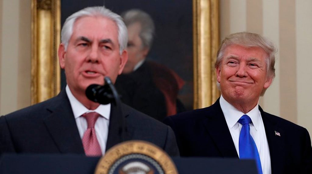 Trump denies reports of firing of Tillerson