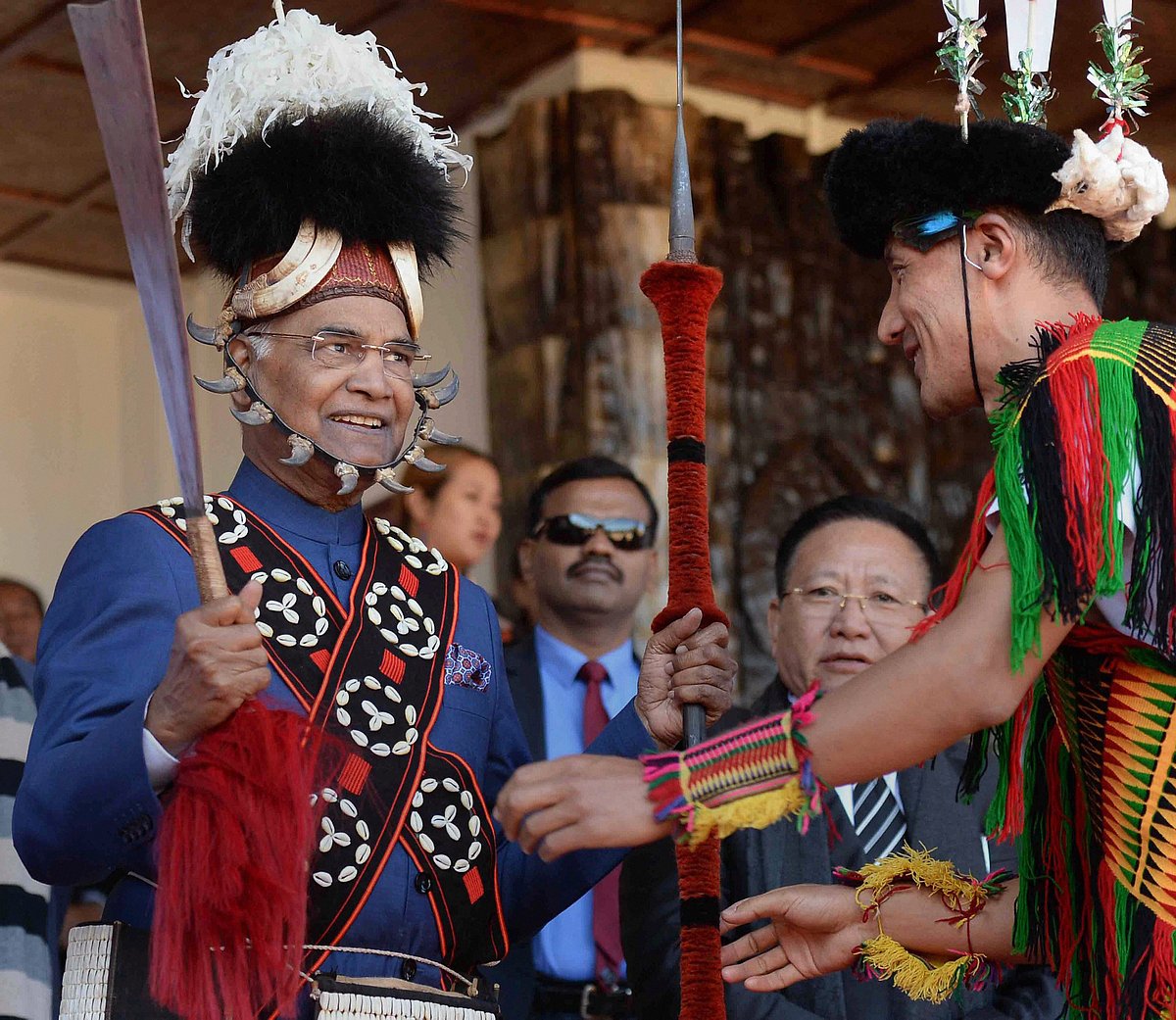 President inaugurates Hornbill Festival  in Nagaland