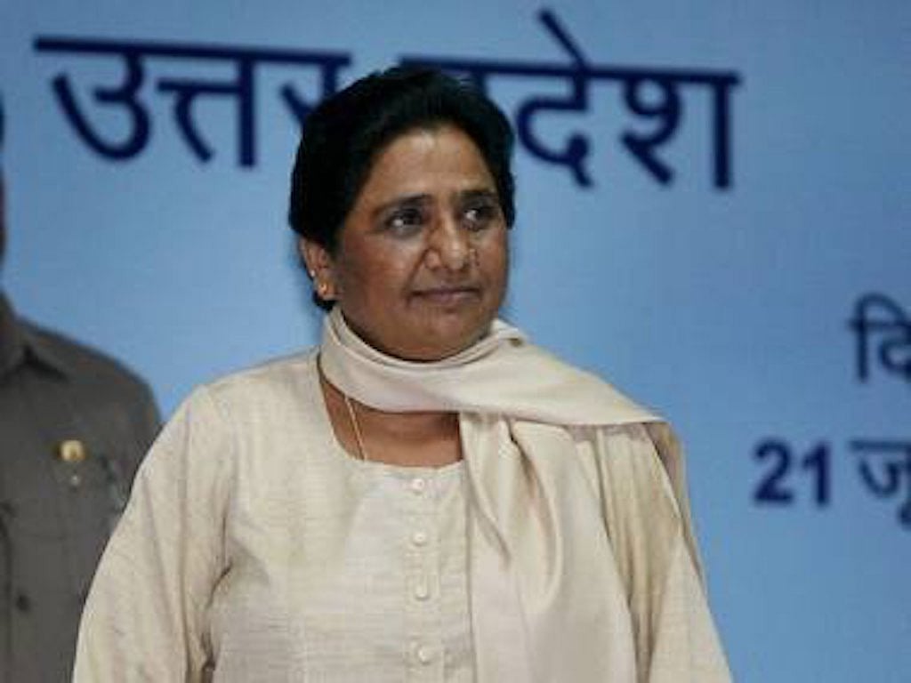 Mayawati targets Centre on New Year eve