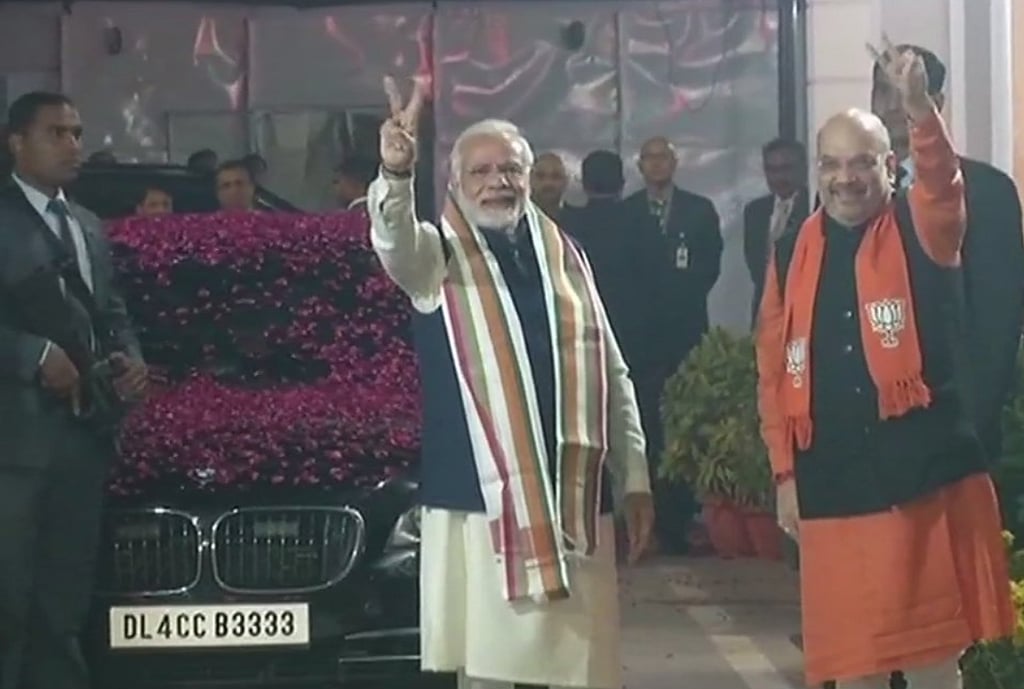 Modi saves Gujarat from Pakistan & BJP the blushes