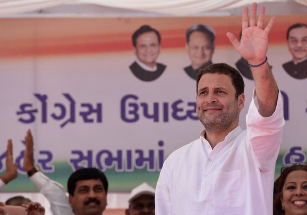 Rahul Gandhi elected as Congress President