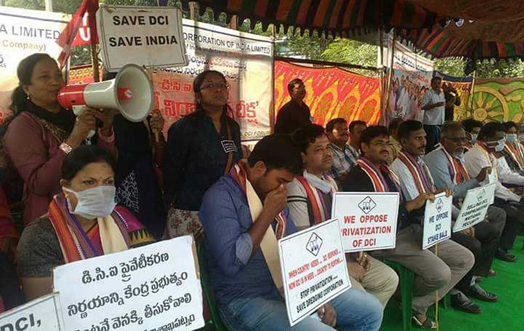 NH Exclusive: ‘Govt ignoring national security by privatising Dredging Corporation of India’