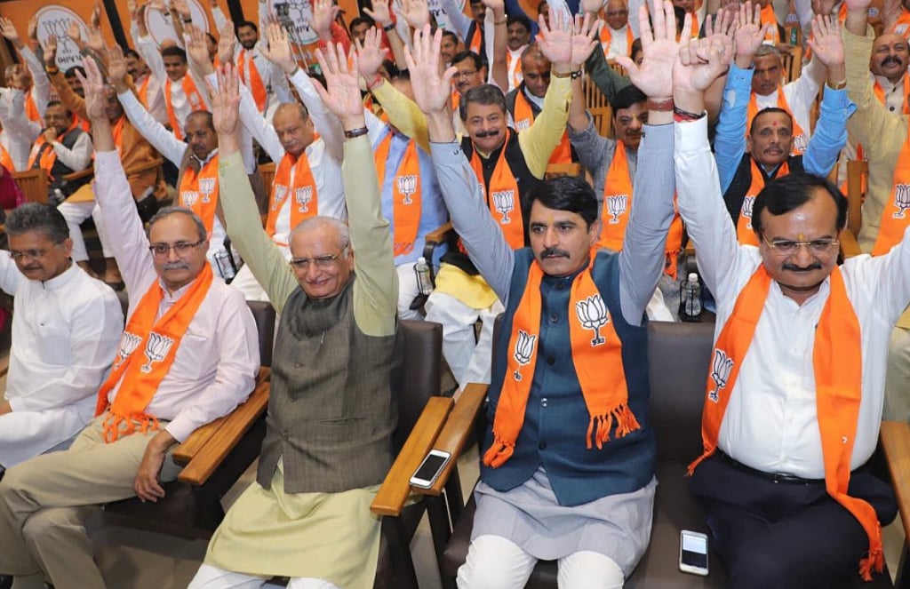 The reality: BJP’s support declines
