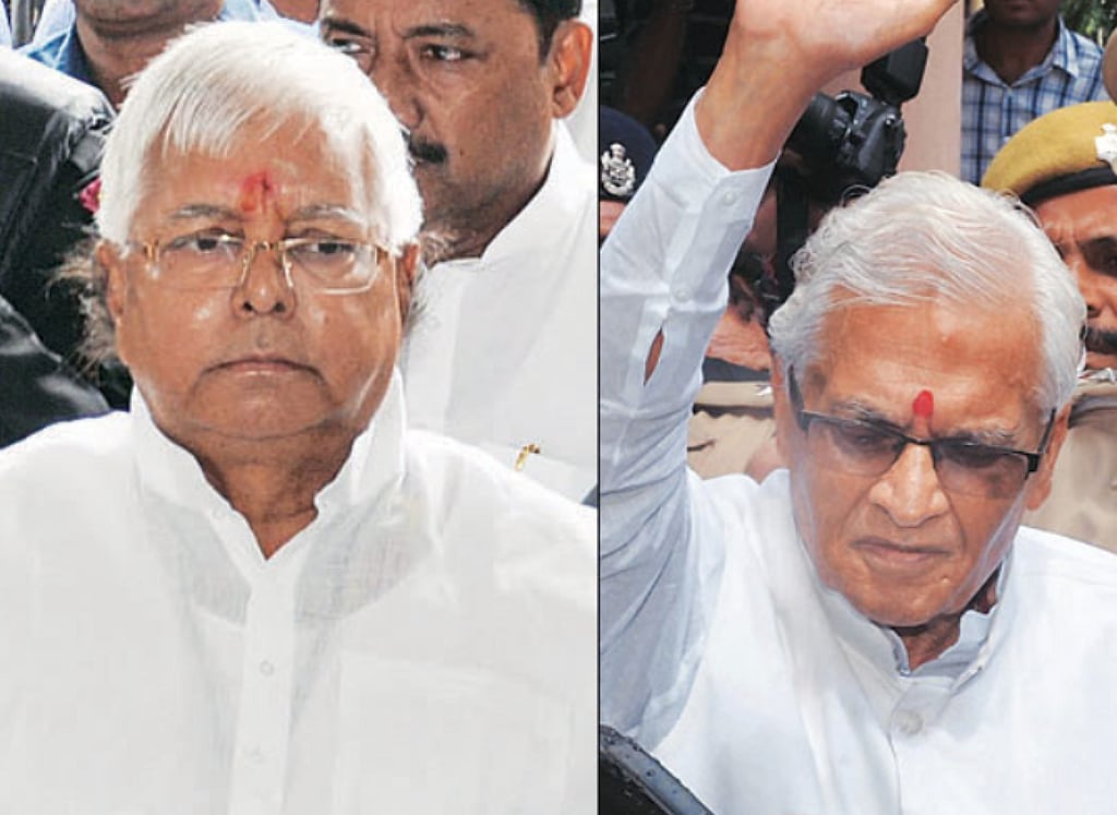 Lalu Yadav, Jagannath Mishra jailed for 5 years in fodder scam case