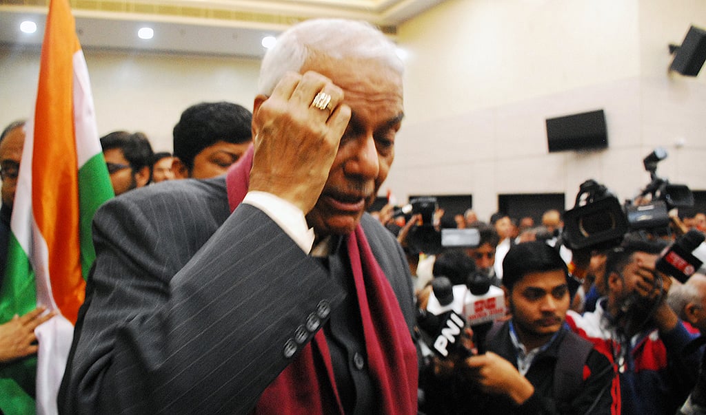 Yashwant Sinha’s ‘Jan Morcha’ moment: Left absent