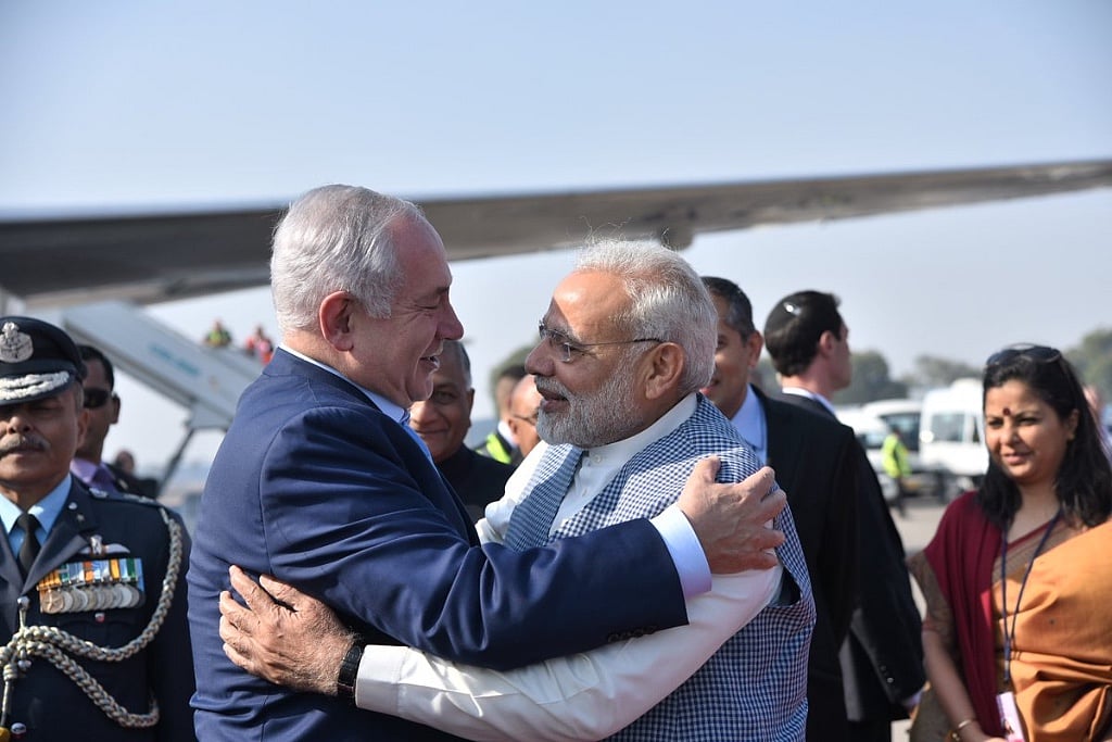 PM Modi breaks protocol to welcome Israeli PM, renames Delhi’s Teen Murti Chowk after Israeli city