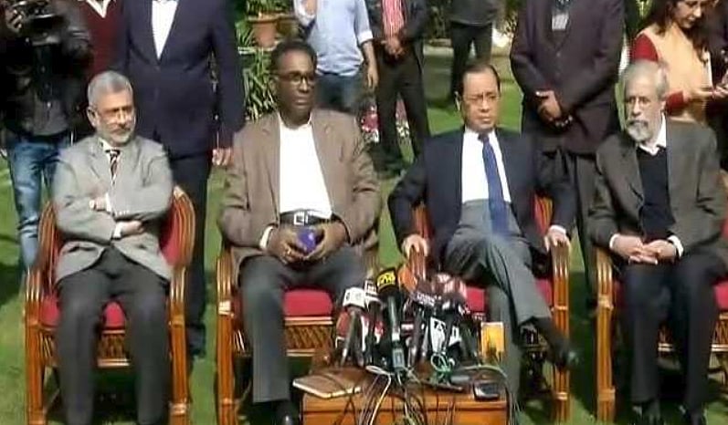 Who are the four whistleblower judges of the SC?