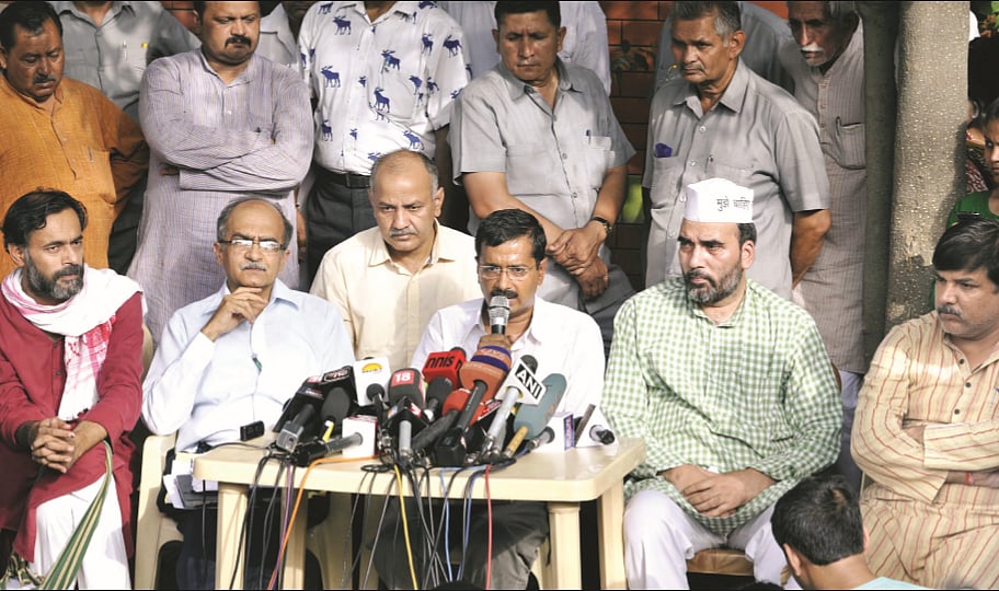 Will Kejriwal address the  elephant in the room? 