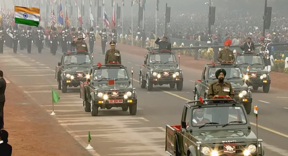 India displays military might, cultural prowess before 10 ASEAN chief guests