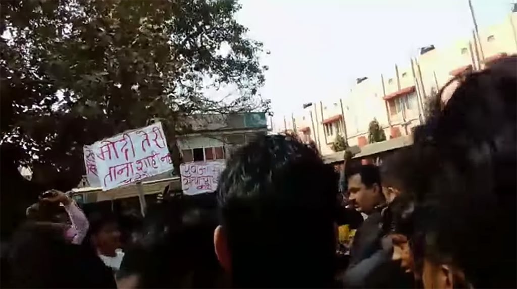 Thousands of job-seekers in Bihar violently protest lowering of age limit for Indian Railways