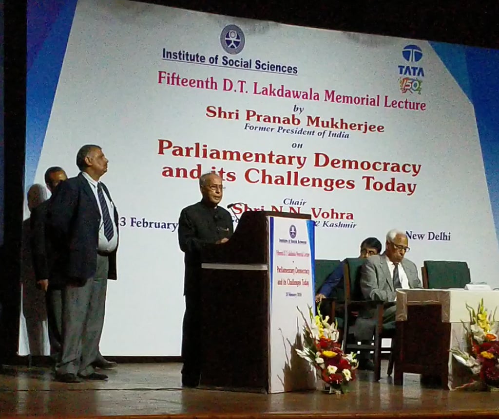 Pranab Mukherjee: Non-elected actors influencing governance a challenge to Indian democracy